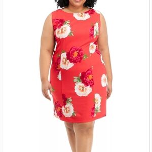 Alyx Red Floral Mini Dress